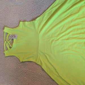 Lime green dress - size small 5/6